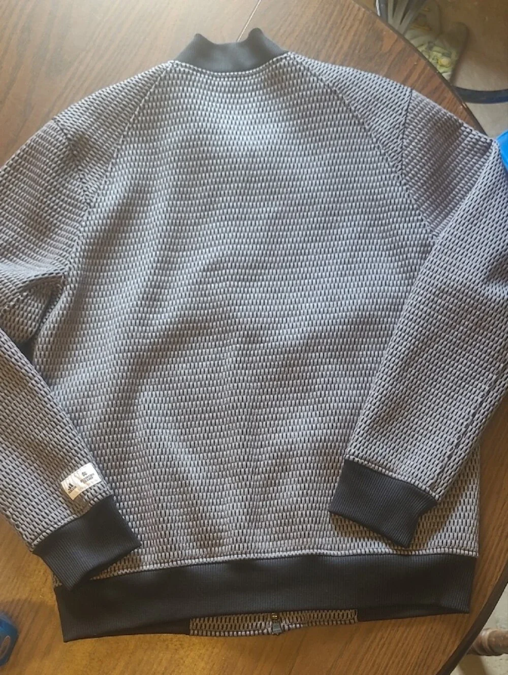 Adidas Reigning Champ X Spacer Mesh Bomber Varsity Jacket Mens M Preowned Nice